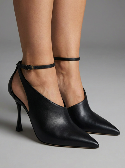 Smeraldo – zapato de salón verde con pulsera suave