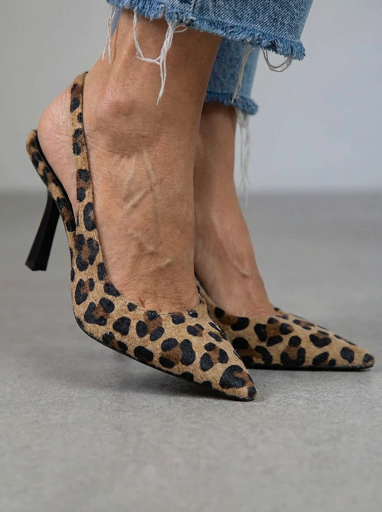 Wild Style – zapato de salón animal print ergonómico