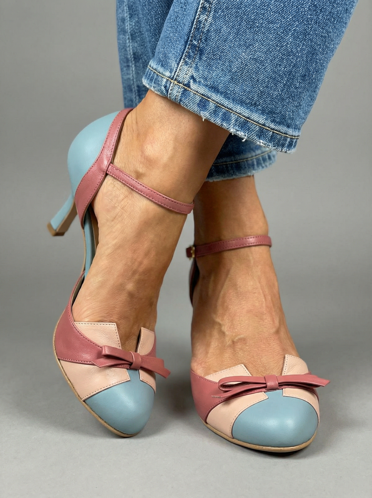 Passione – sandalia con lazo y tacón cómodo