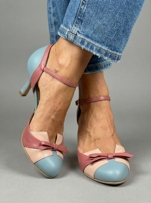 Passione – sandalia con lazo y tacón cómodo